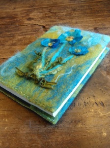 felted bookcover